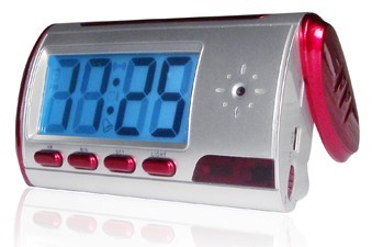 Clock Motion Detect Camera