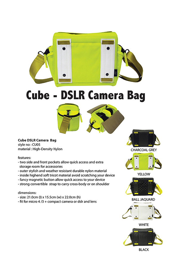 Cube DSLR Camera Bag