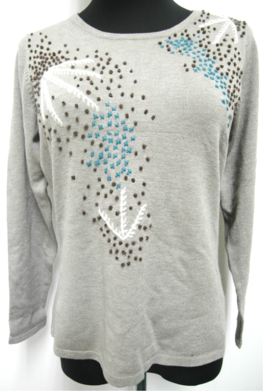Ladies' Embroidery Sweater