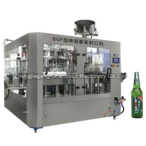 Bgz Series Beer Filling, Capping 2-in-1 Unit Machine