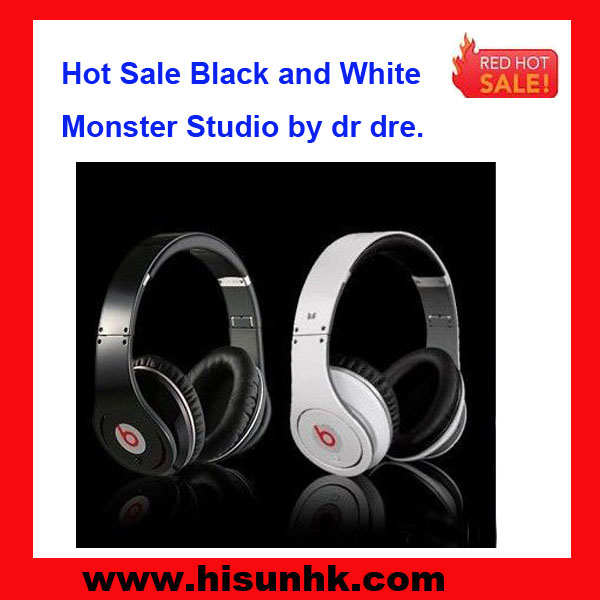 Sell Hot sale black/white beats studio heaphone for monster by dr dre