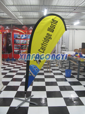 Sell Teardrop Flag Digital Printing