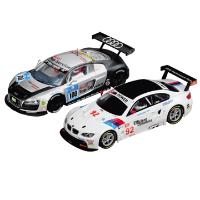 25163 Set with Cars, Tracks, Speed Controllers, Guardrail, Supports