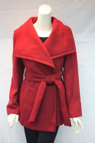 Ladies' woven coat