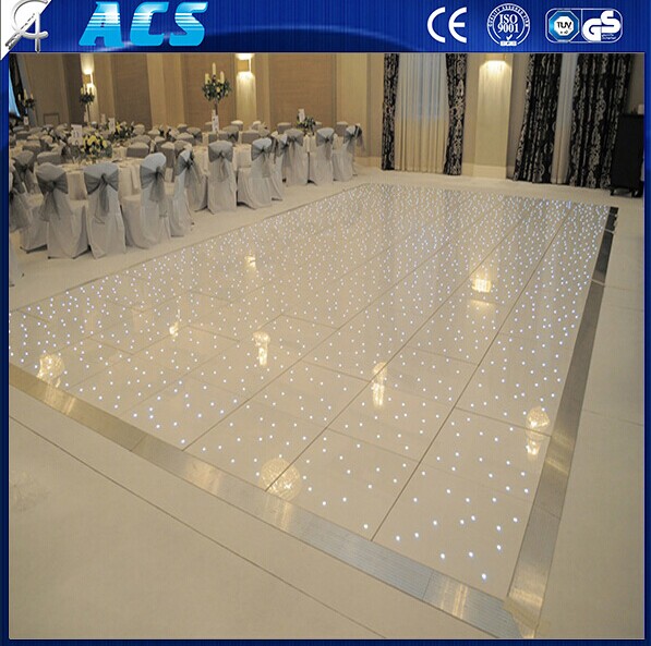 2015 LED Starlit Dance floor light, Interactive led dance floor,Waterproof Portable Led Dance Floors