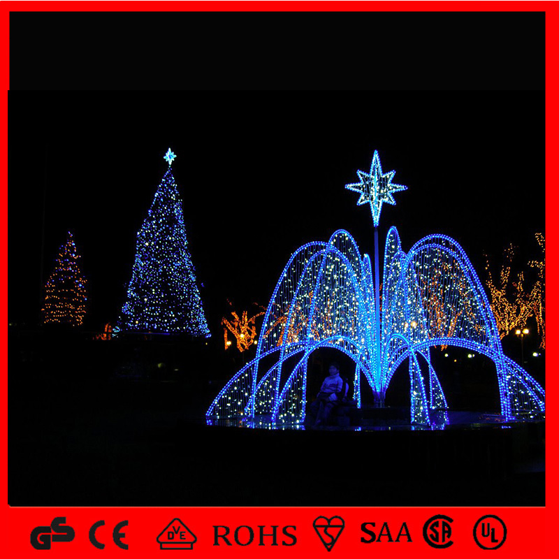 Sell large christmas fountain motif lights