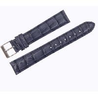 Shiny Calf Embossed Small Alligator Grain Watch Straps