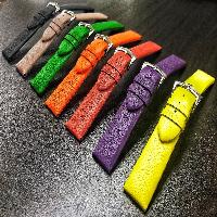 luxury Italian calf leather wristband