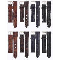 Vintage Calf Embossed Alligator Grain Leather Watch Strap