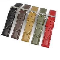 Brown Soft Baby Calf Leather Wrist Straps