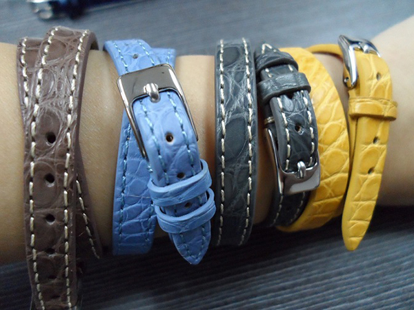 Alligator Flank Bracelets