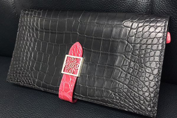 Lady Long Wallet with Buckle