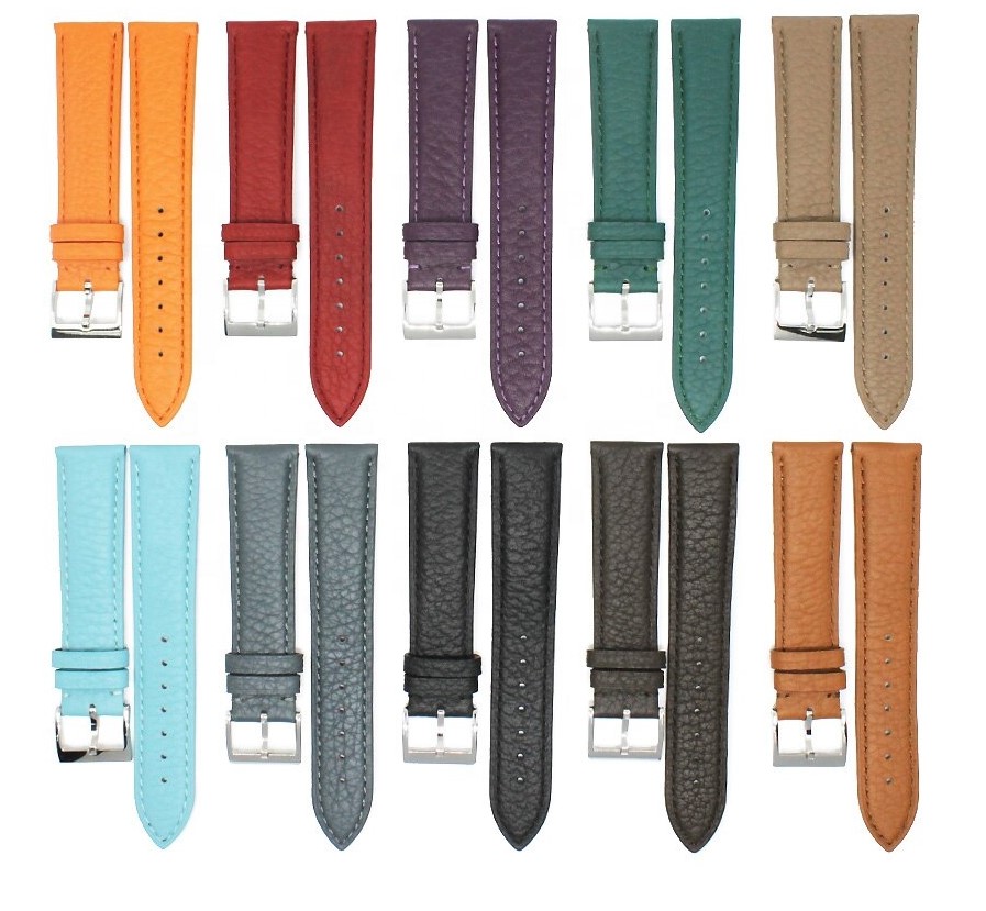 Clemence Italian Leather Watch Strap