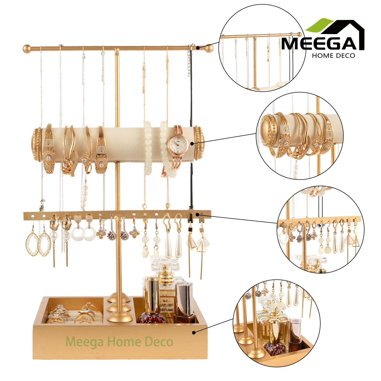 Jewelry Display Rack Organizer Meega Home Deco