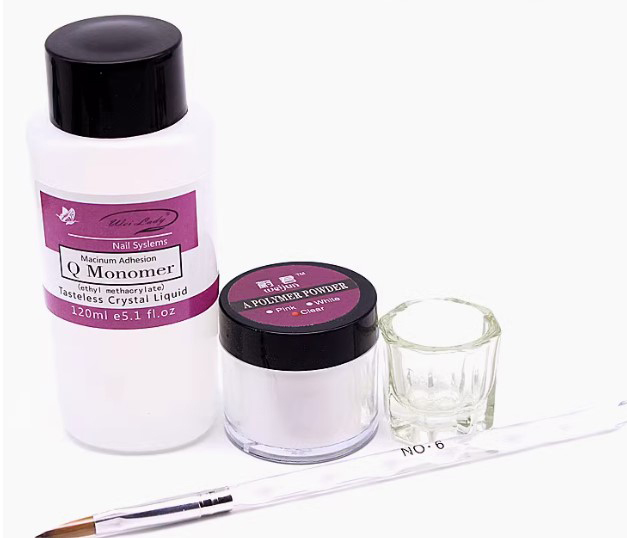 Wei Lady Premium Base Crystal Liquid Nail Kit