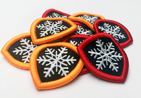 Fully Embroidered Badge