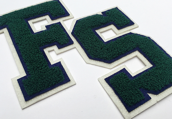 Chenille Embroidered Badge