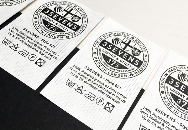 Printed Tyvek Label