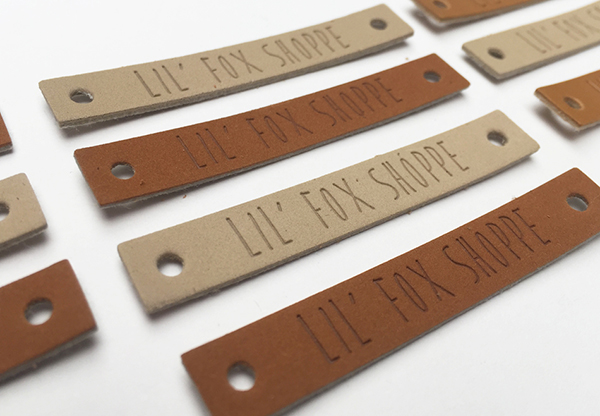 Faux Leather Label