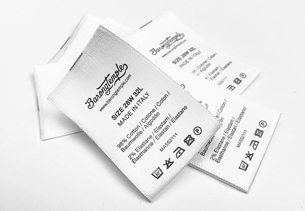 Printed Care Label