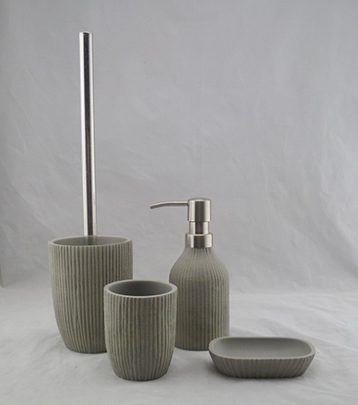 Bathroom Accessories in vertical line finish
