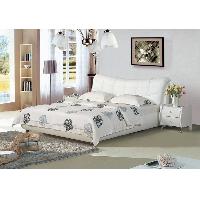 Sleepilot Genuine Leather Bed 320