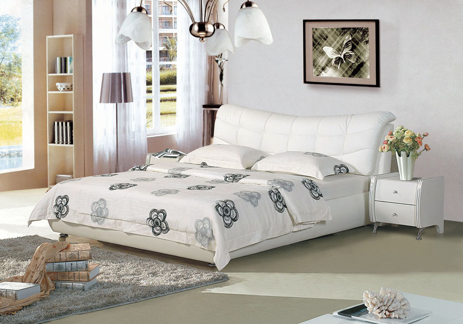Sleepilot Genuine Leather Bed 320