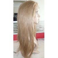 100% Remy Indian Hair Full Lace Wig Silky Straight 12''