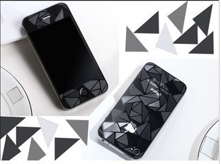 3d Bling Diamond Screen Protector For Iphone4&iphone4s