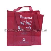 GX2012044 Wine Bag (six bottles available)handles stick to the bottom one side logo printing