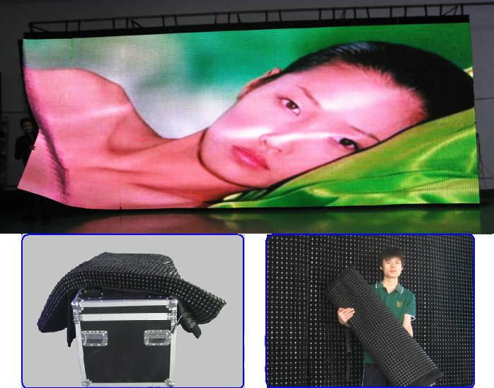 Flexile Led Curtain Display