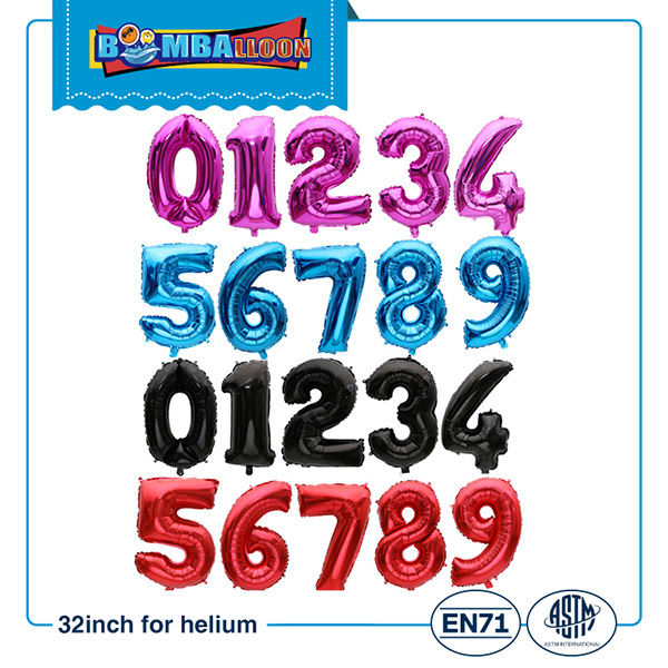32inch Number Balloon