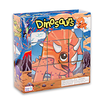 Dinosuars Puzzle Cubes, TKV026