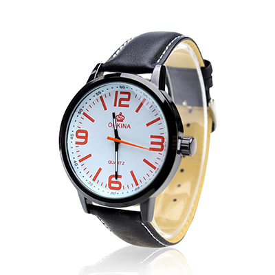 Large Dial Fashion Quartz Mens Watch