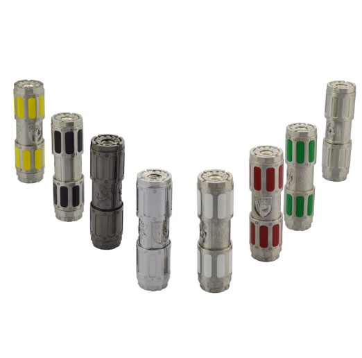 Multicolor Stainless Steel Flip V3 E-Cigarette with Adujustable Tube