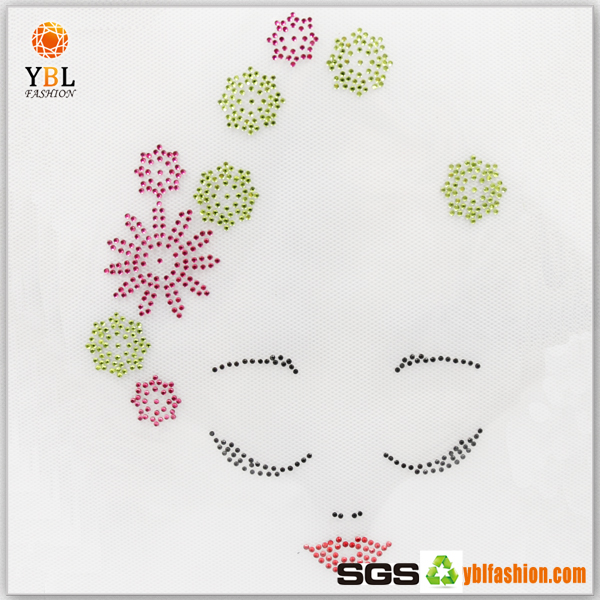 heat transfer hotfix motif rhinestones