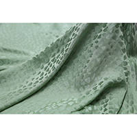 56% Silk 44% Viscose Jacquard