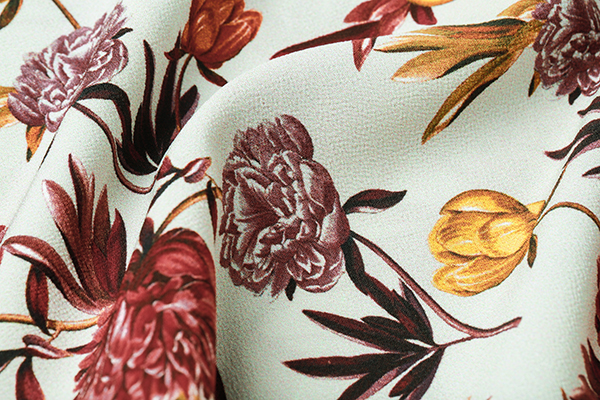 Digital Print Recycled Polyester CDC