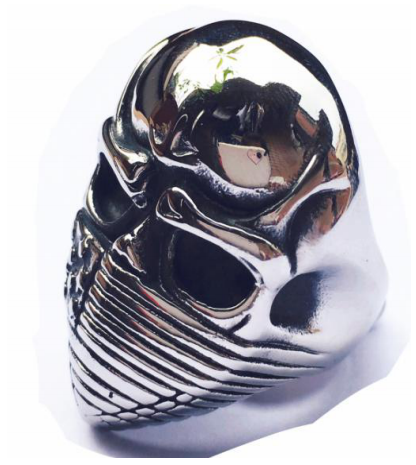 Stainless Steel Skull Ring with American Style Wholesales