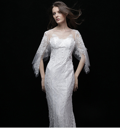 Sheath/Column Wedding Dress in China