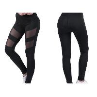 Ladies with mesh fabric Yoga Pant