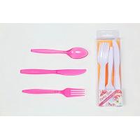 Set of 12 Plastic Flatware