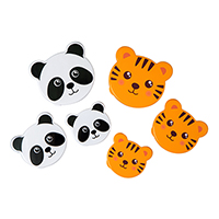 Tiger / Panda Shape 3 in 1 Storage Box