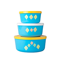 3 in 1 Round Storage with Lids