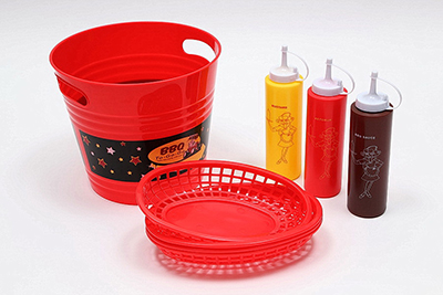 8 pcs Hotdog Set