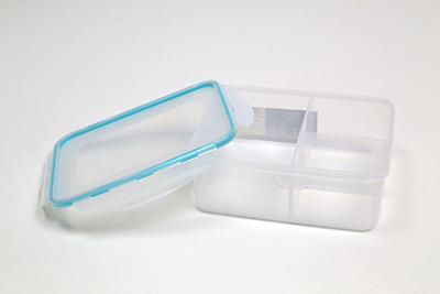 Lock N Lock Lunch Box (with 3 comparments - 2400ml)