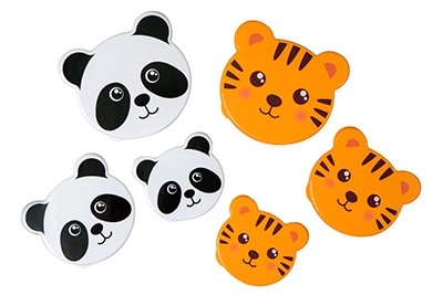 Tiger / Panda Shape 3 in 1 Storage Box