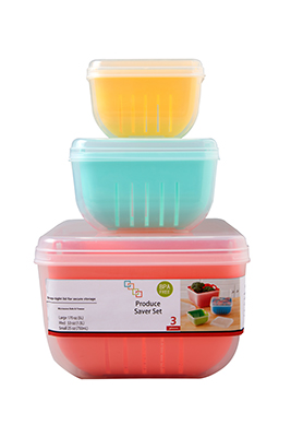 3 in 1 Produce Saver Set