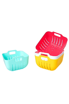 Square Shape Colander (Med.)