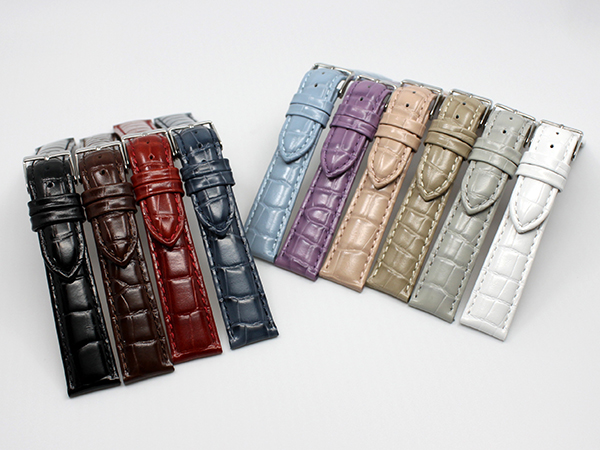 Crocodile Leather Wristband